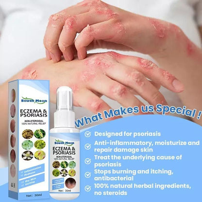 Herbal Psoriasis Relief Spray - Pack of 2