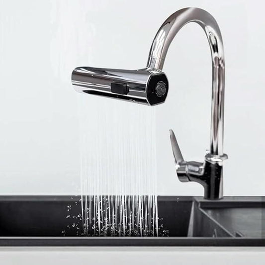3 in 1 360° Waterfall Kitchen Faucet - Extender for Kitchen Sink