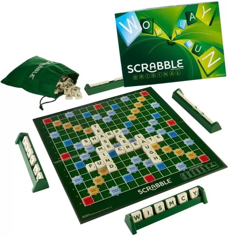 Crossword Scrabble Board Game